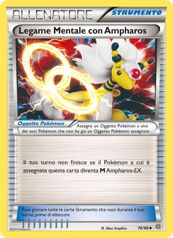 Legame Mentale con Ampharos (Antiche Origini #70/98)