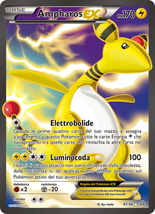 Ampharos EX (Antiche Origini #87/98)