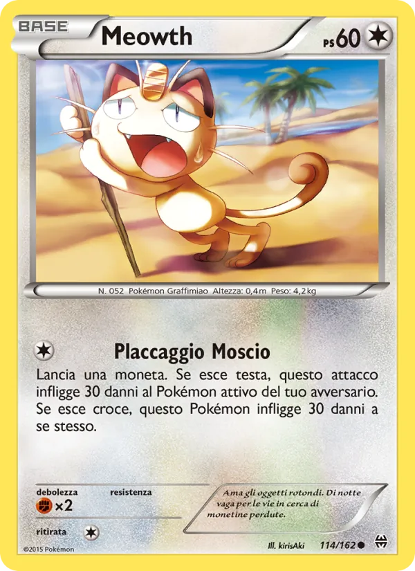 Meowth (BREAKthrough #114/162)