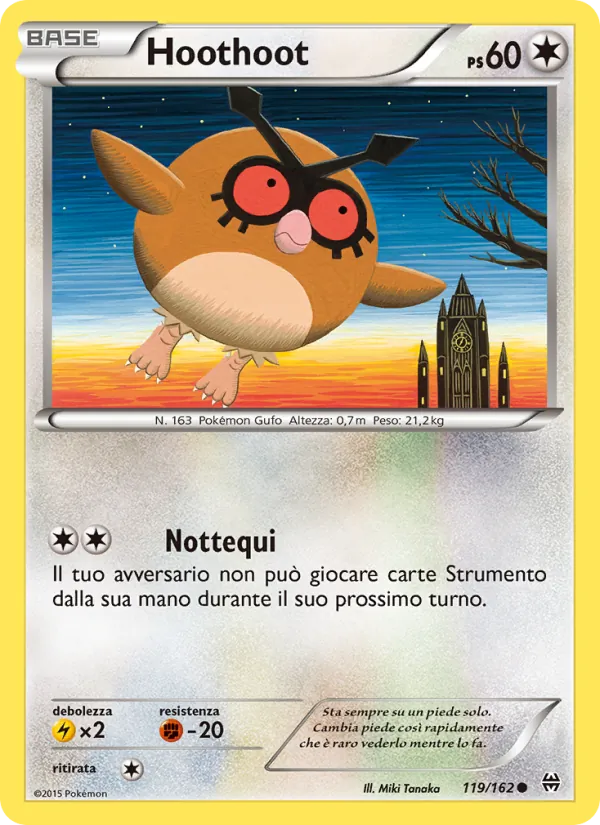 Hoothoot (BREAKthrough #119/162)