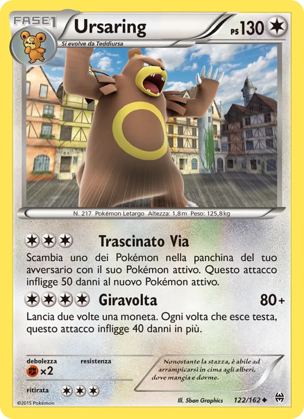 Ursaring (Turbo Blitz #122/162)