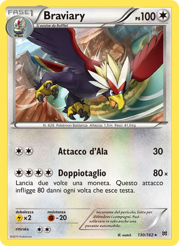Braviary (Turbo Blitz #130/162)