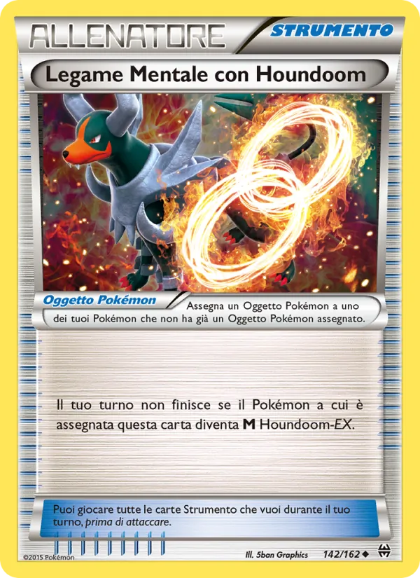 Legame Mentale con Houndoom (Turbo Blitz #142/162)