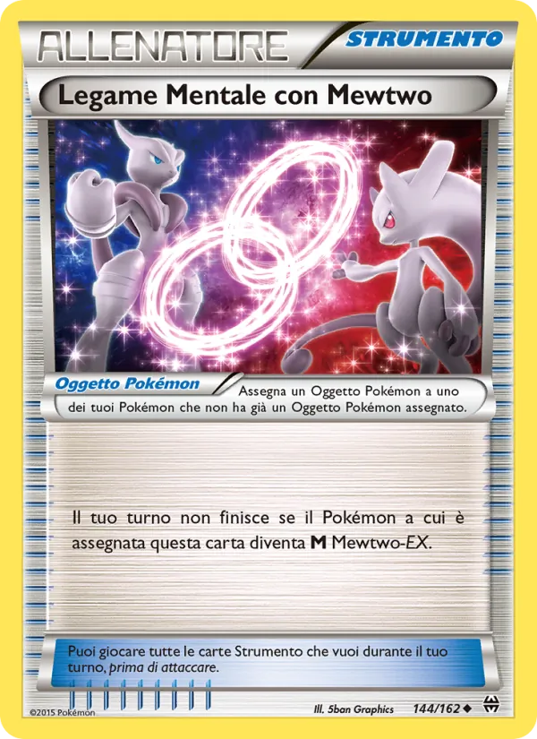 Legame Mentale con Mewtwo (Turbo Blitz #144/162)