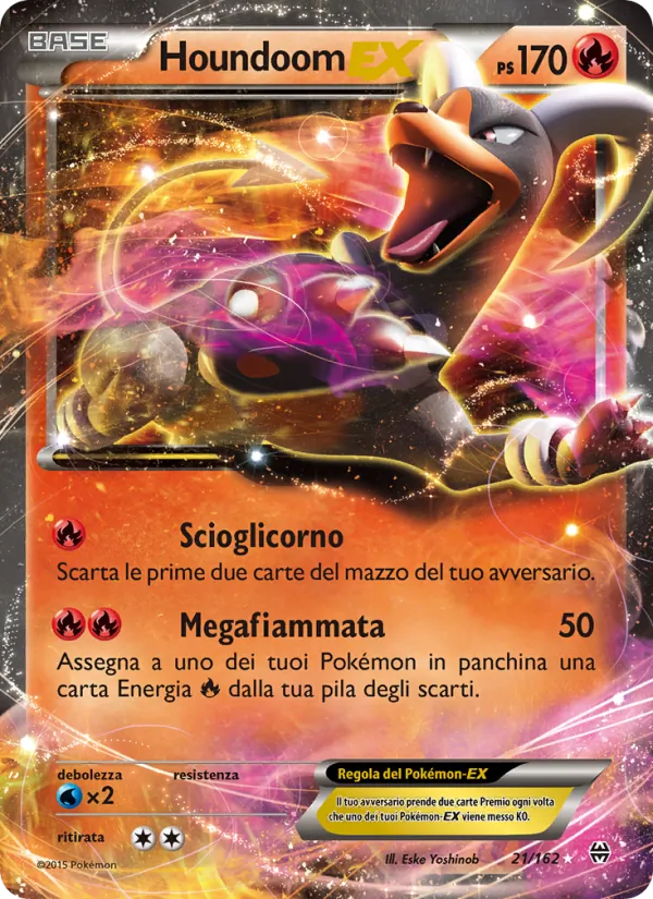 Houndoom EX (Turbo Blitz #21/162)