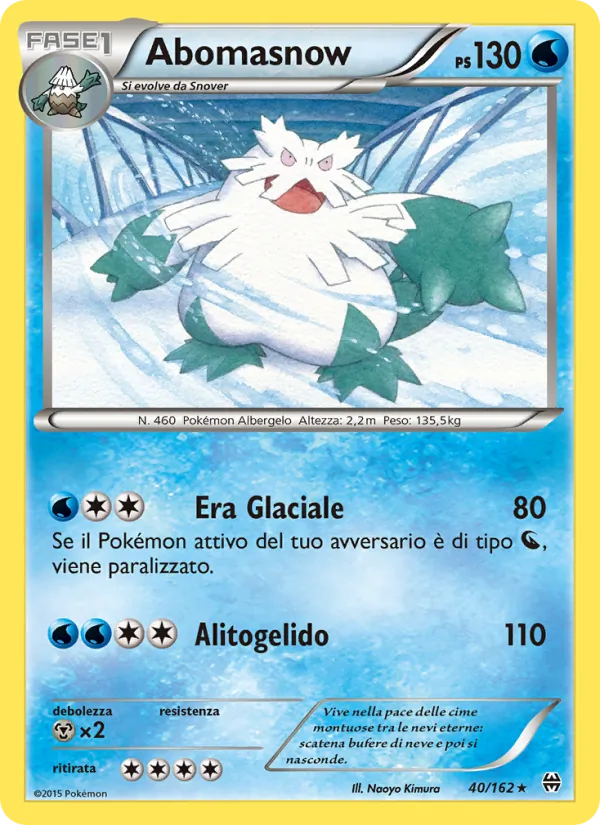 Abomasnow (BREAKthrough #40/162)