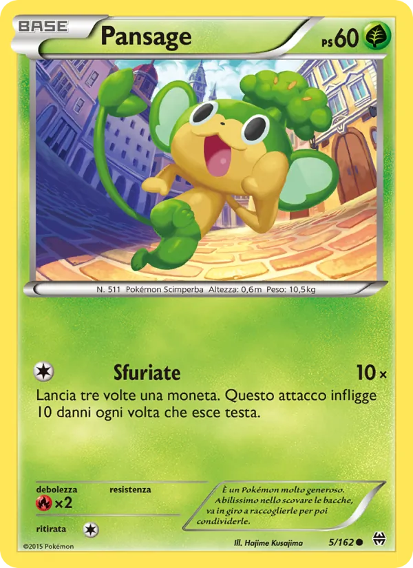 Pansage (Turbo Blitz #5/162)