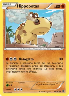Hippopotas (Turbo Blitz #83/162)