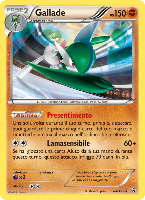 Gallade (Turbo Blitz #84/162)