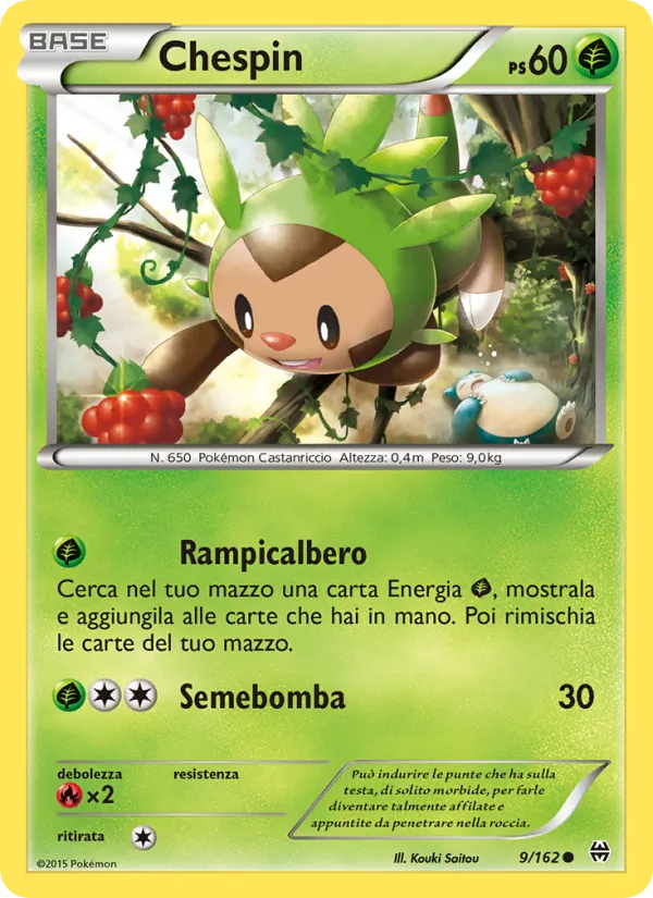 Chespin (Turbo Blitz #9/162)