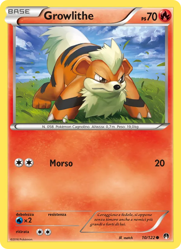 Growlithe (Turbo Crash #10/122)