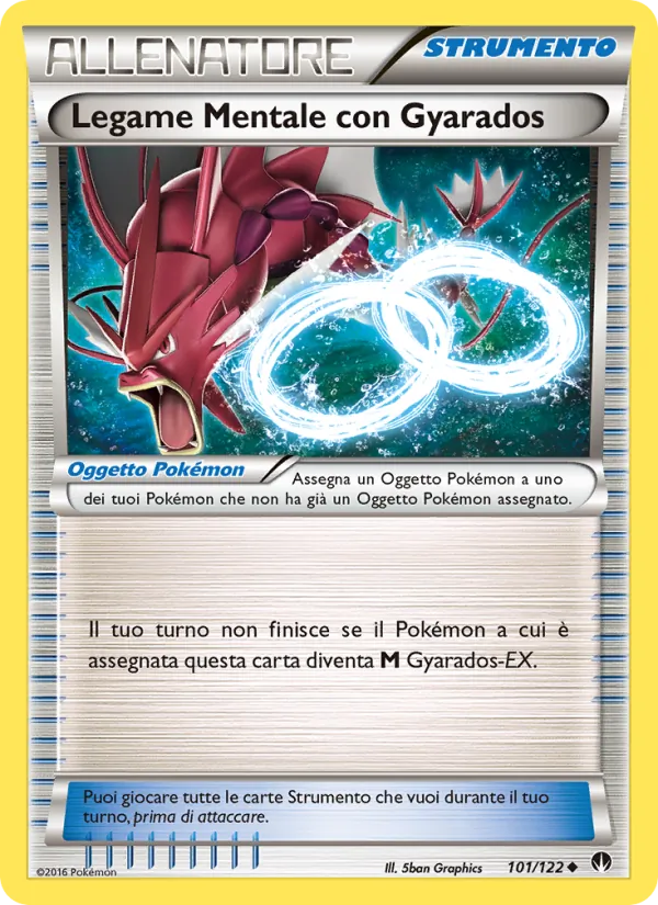 Legame Mentale con Gyarados (Turbo Crash #101/122)