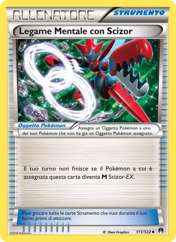 Legame Mentale con Scizor (Turbo Crash #111/122)