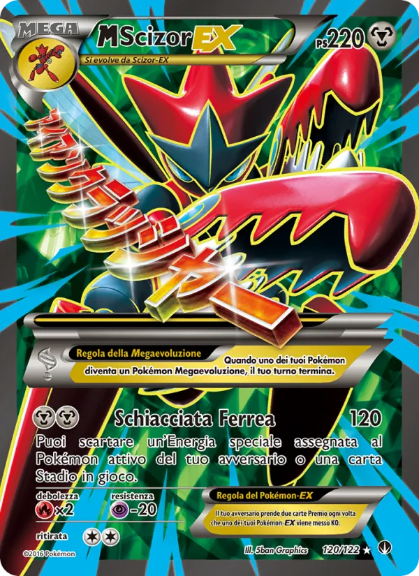 M Scizor EX (Turbo Crash #120/122)