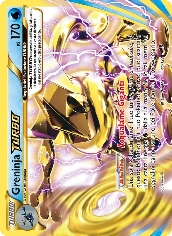 Greninja TURBO (Turbo Crash #41/122)