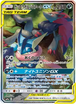 ゲッコウガ&ゾロアークGX (Unbroken Bonds #201/214)