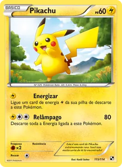 Pikachu (Black & White #115/114)