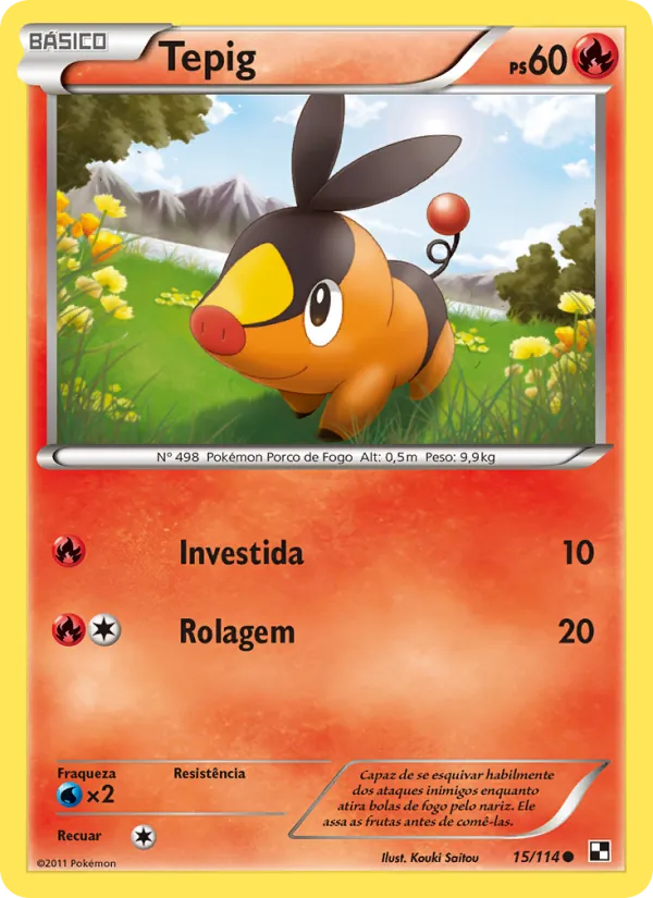 Tepig (Black & White #15/114)