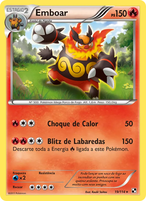 Emboar (Black & White #19/114)