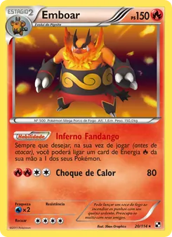 Emboar (Black & White #20/114)