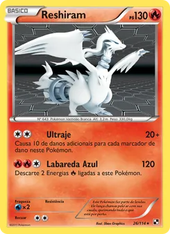 Reshiram (Black & White #26/114)