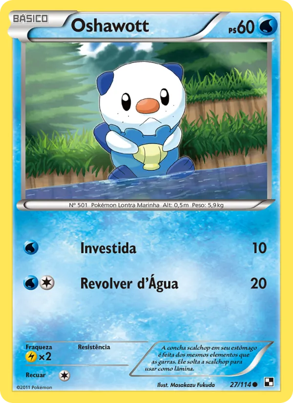 Oshawott (Black & White #27/114)