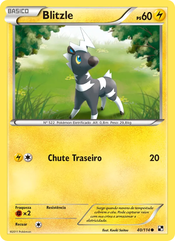 Blitzle (Black & White #40/114)