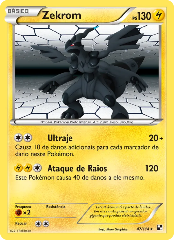 Zekrom (Black & White #47/114)