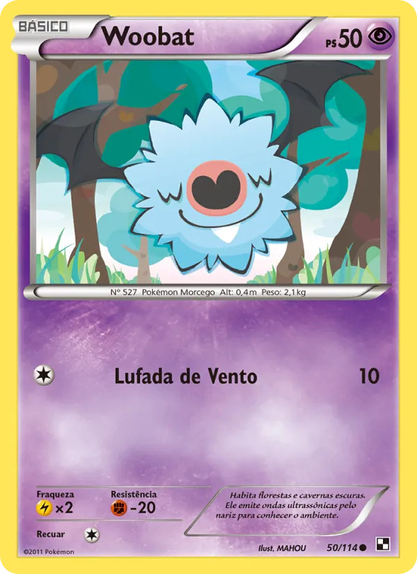Woobat (Black & White #50/114)