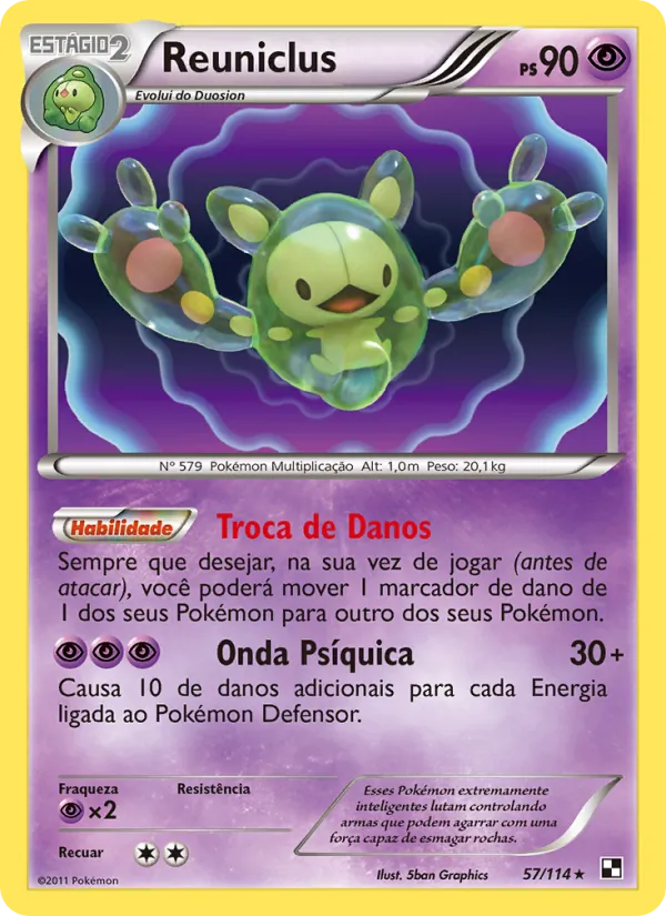 Reuniclus (Black & White #57/114)
