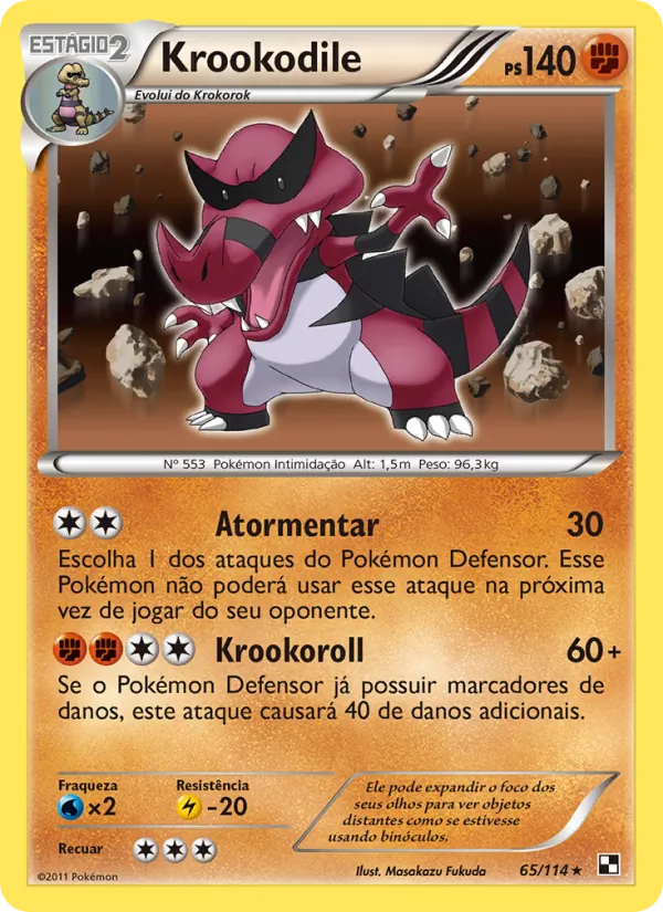 Krookodile (Black & White #65/114)