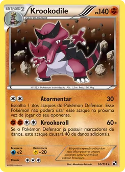 Krookodile (Black & White #65/114)
