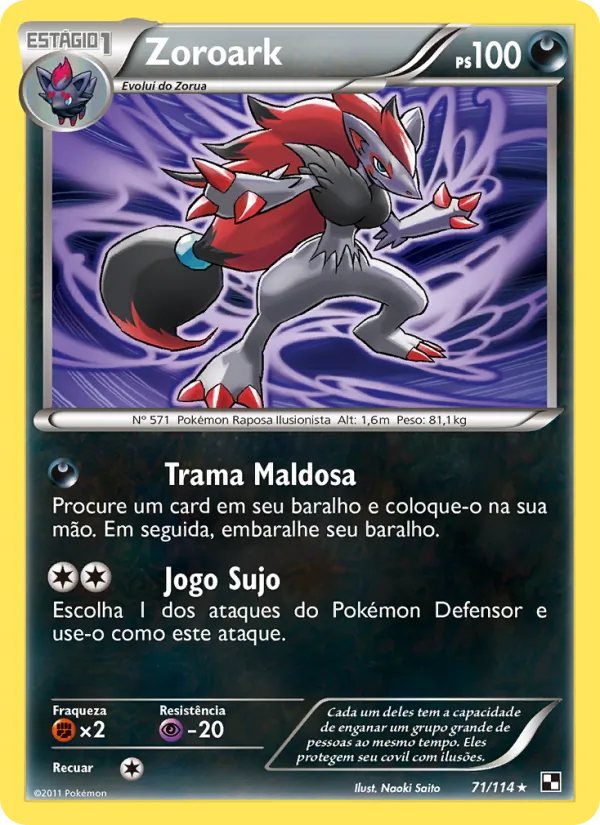 Zoroark (Black & White #71/114)