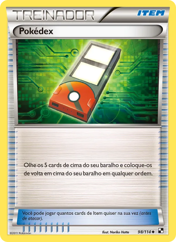 Pokédex (Black & White #98/114)