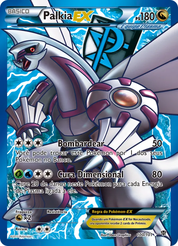 Palkia-EX (Plasma Blast #100/101)