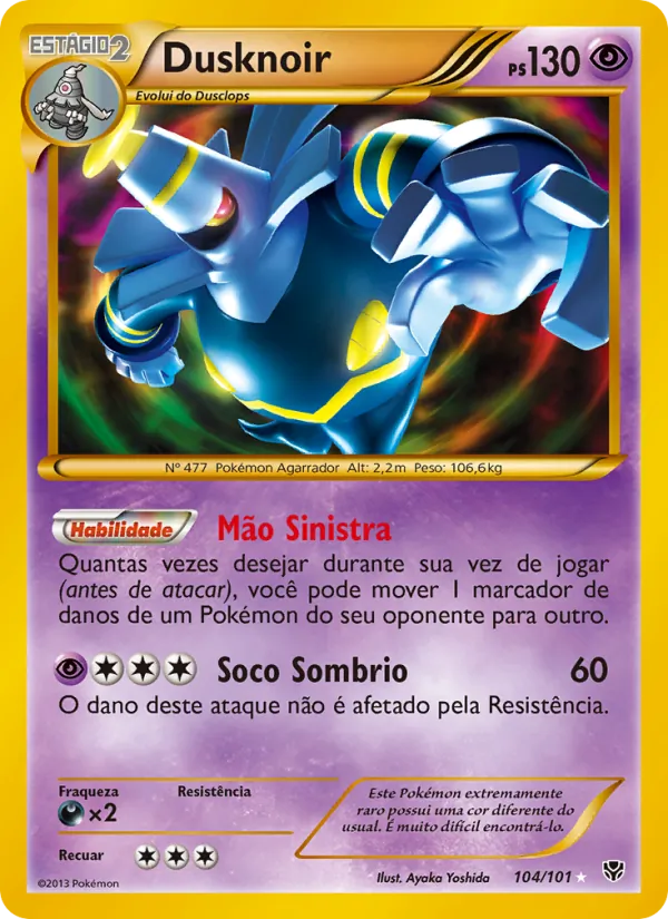 Dusknoir (Plasma Blast #104/101)