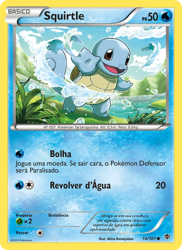 Squirtle (Plasma Blast #14/101)