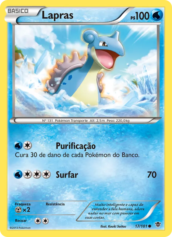 Lapras (Plasma Blast #17/101)