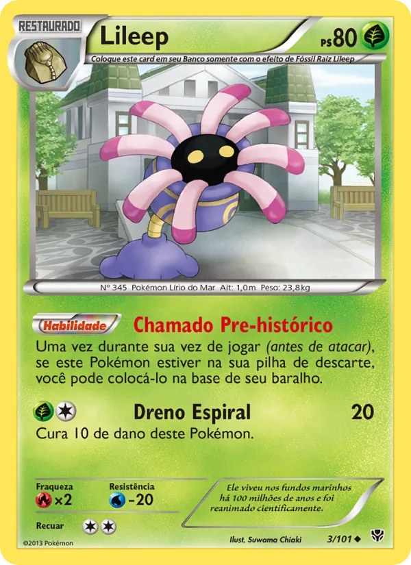 Lileep (Plasma Blast #3/101)
