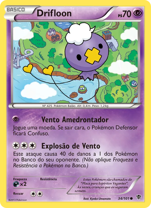 Drifloon (Plasma Blast #34/101)