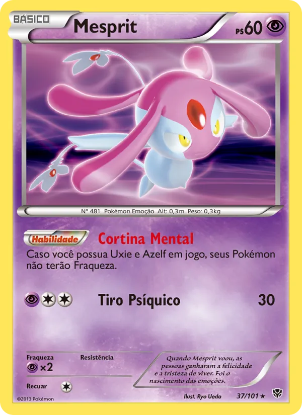 Mesprit (Plasma Blast #37/101)