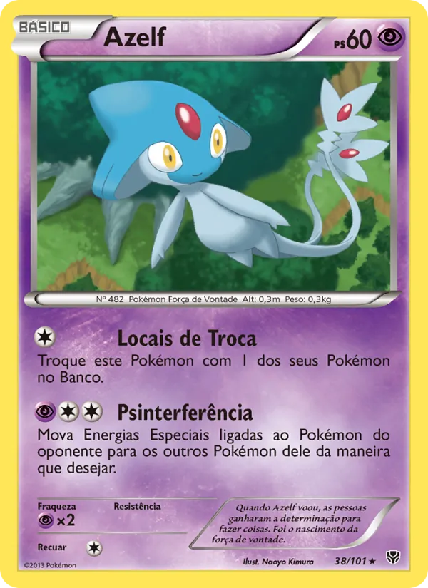 Azelf (Plasma Blast #38/101)
