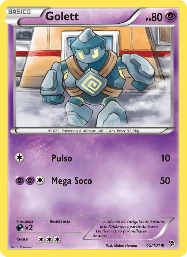 Golett (Plasma Blast #45/101)