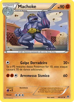 Machoke (Plasma Blast #48/101)