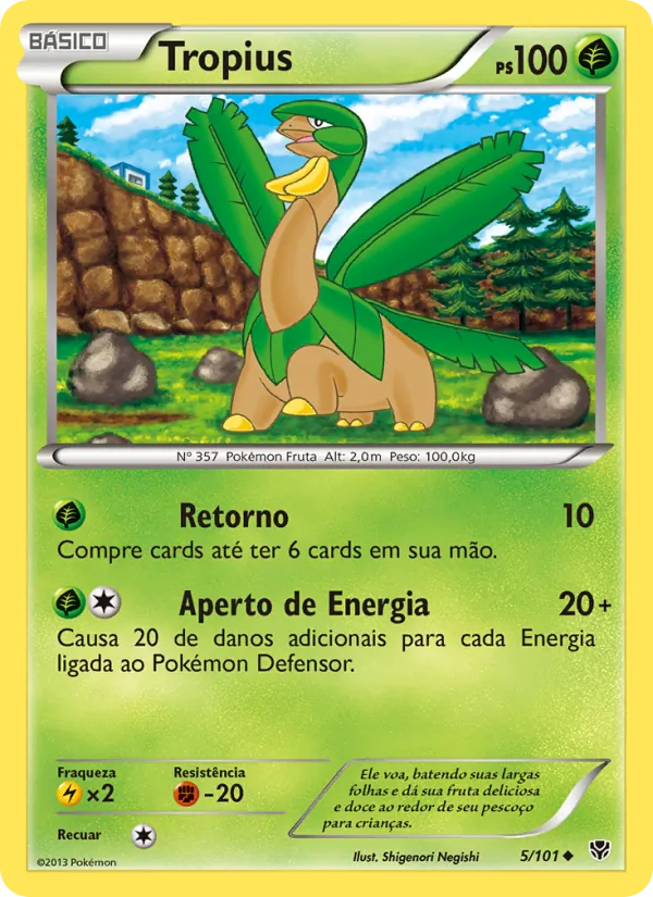 Tropius (Plasma Blast #5/101)