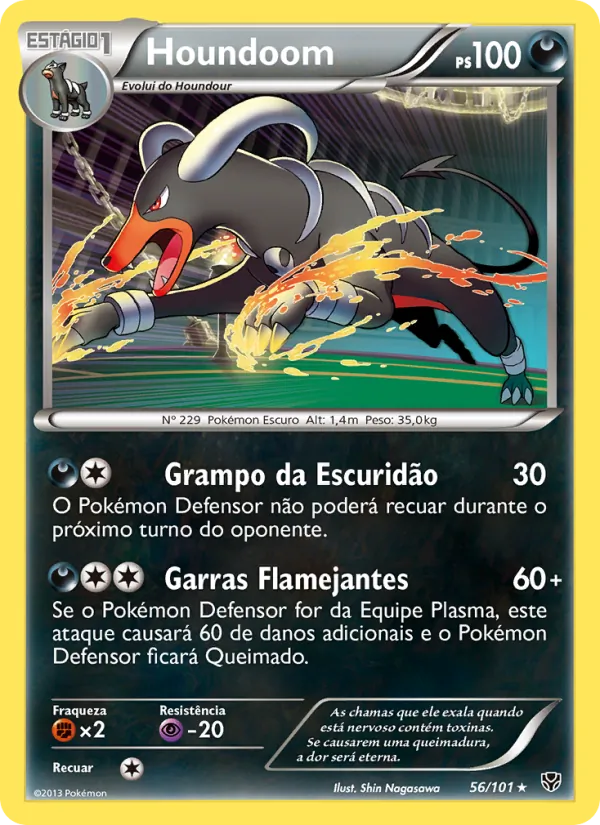Houndoom (Plasma Blast #56/101)