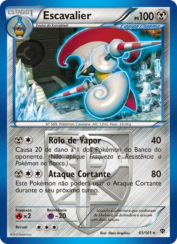 Escavalier (Plasma Blast #61/101)