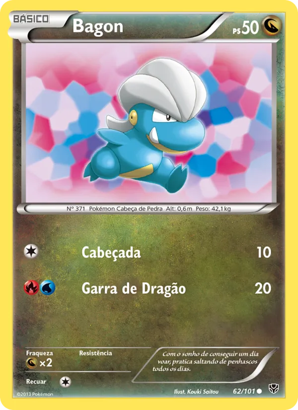 Bagon (Plasma Blast #62/101)