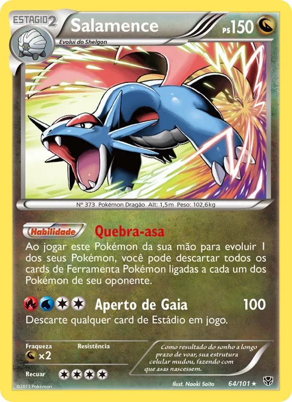 Salamence (Plasma Blast #64/101)