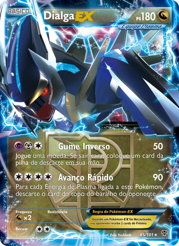 Dialga-EX (Plasma Blast #65/101)